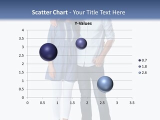 A Man And Woman Standing Next To Each Other PowerPoint Template