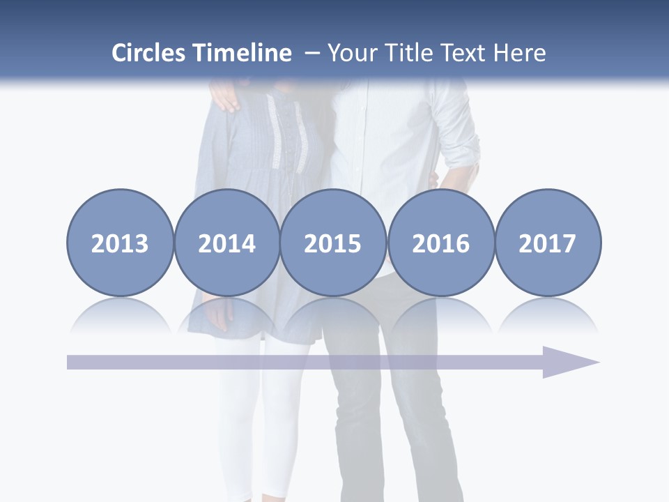 A Man And Woman Standing Next To Each Other PowerPoint Template