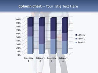 A Man And Woman Standing Next To Each Other PowerPoint Template