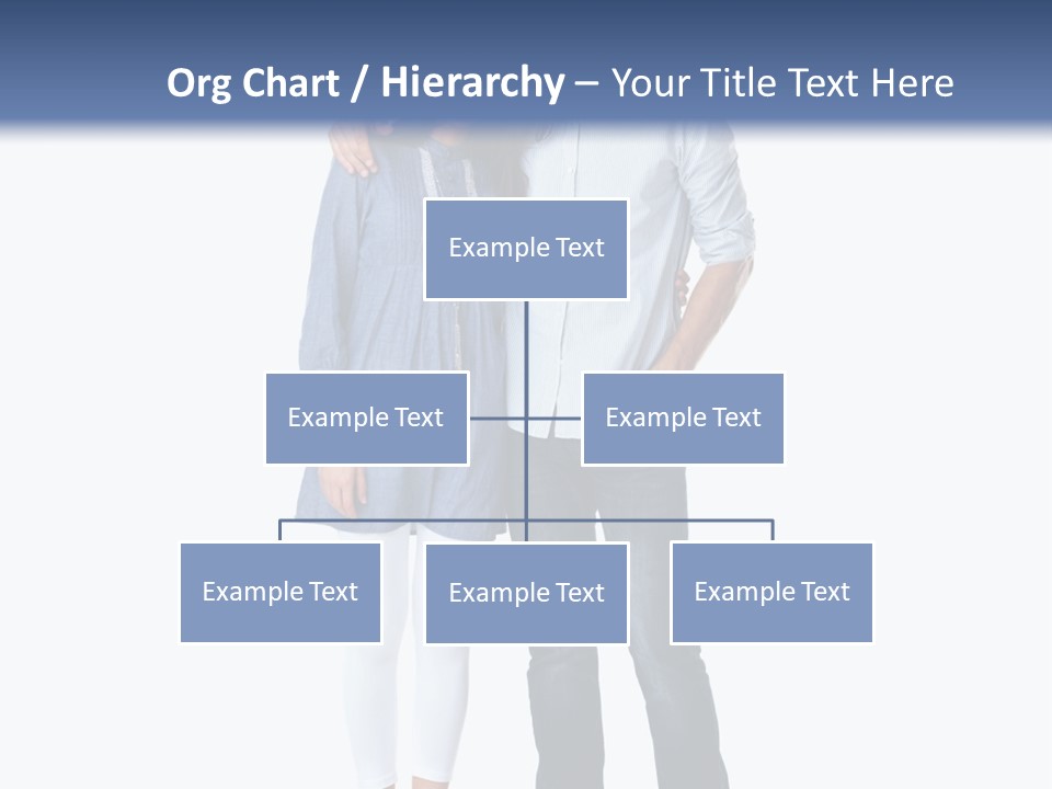 A Man And Woman Standing Next To Each Other PowerPoint Template