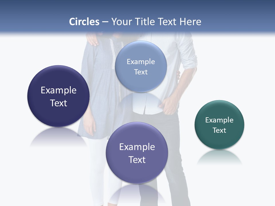 A Man And Woman Standing Next To Each Other PowerPoint Template
