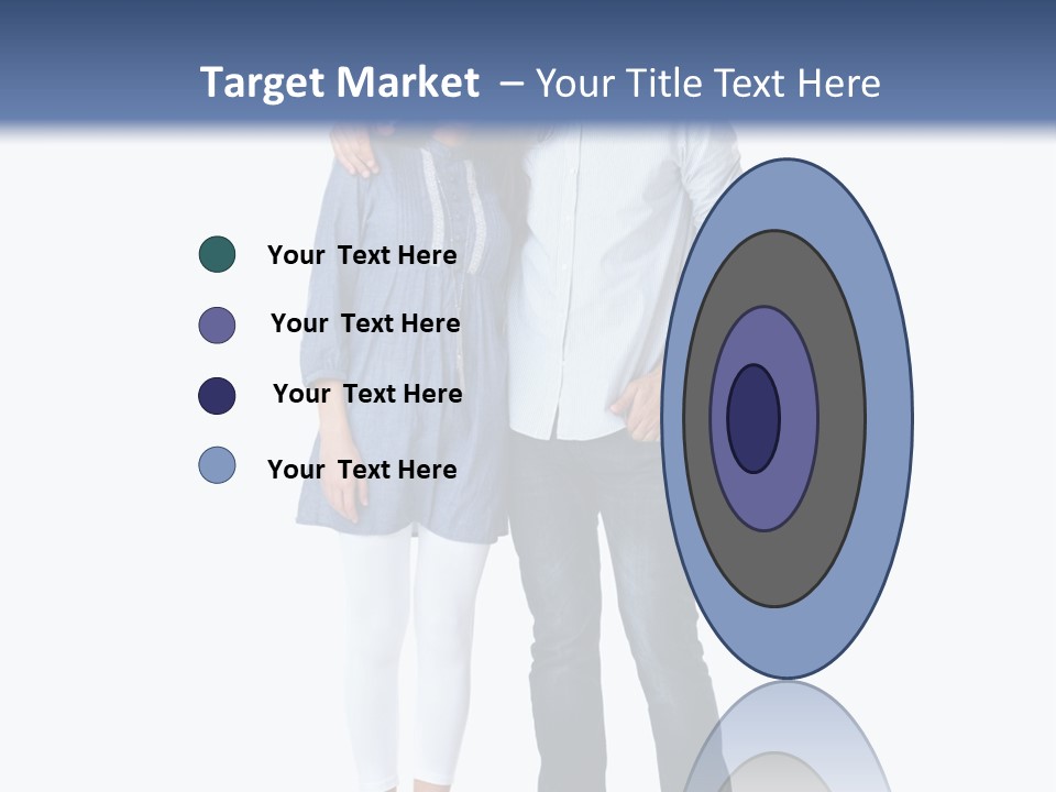 A Man And Woman Standing Next To Each Other PowerPoint Template
