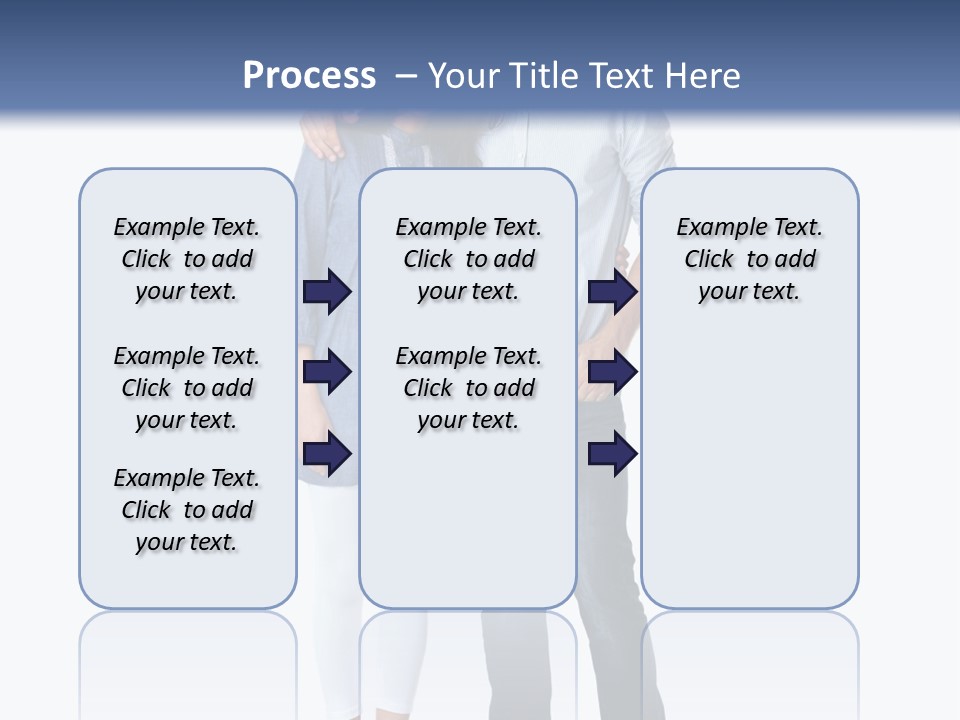 A Man And Woman Standing Next To Each Other PowerPoint Template
