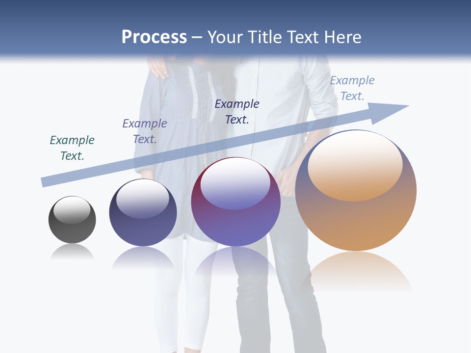A Man And Woman Standing Next To Each Other PowerPoint Template