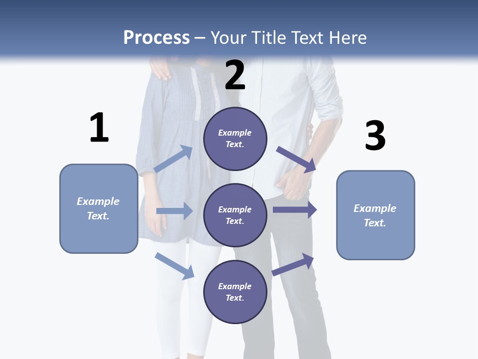 A Man And Woman Standing Next To Each Other PowerPoint Template