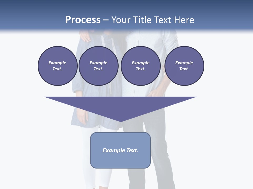 A Man And Woman Standing Next To Each Other PowerPoint Template