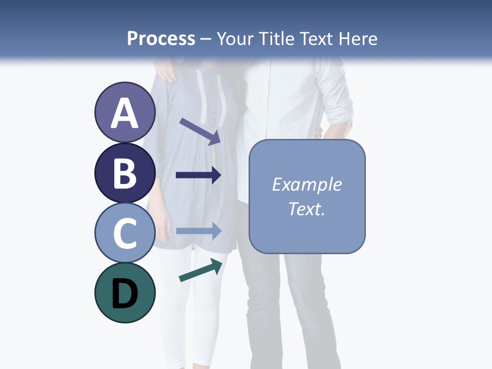 A Man And Woman Standing Next To Each Other PowerPoint Template
