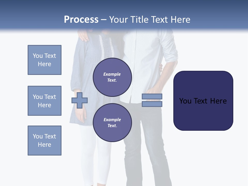 A Man And Woman Standing Next To Each Other PowerPoint Template