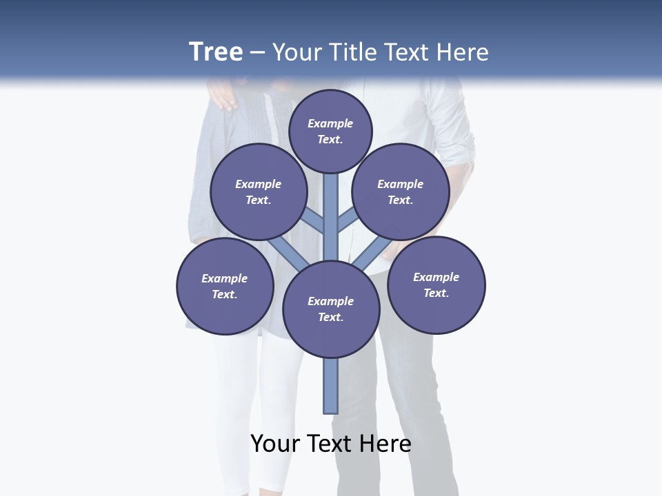 A Man And Woman Standing Next To Each Other PowerPoint Template