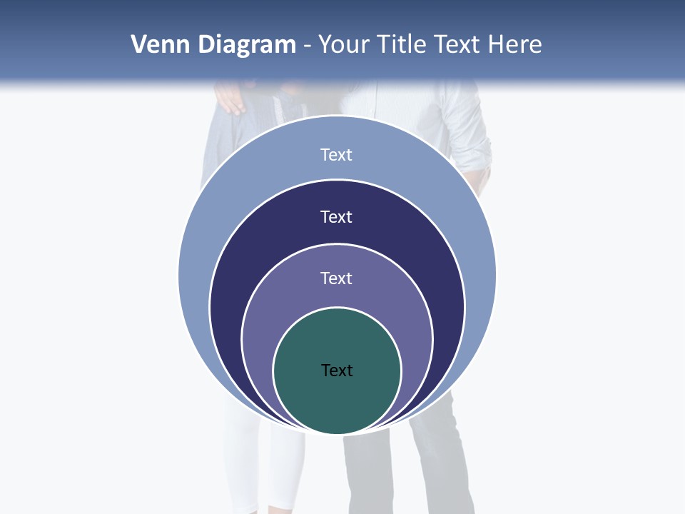 A Man And Woman Standing Next To Each Other PowerPoint Template