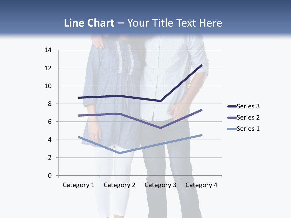 A Man And Woman Standing Next To Each Other PowerPoint Template
