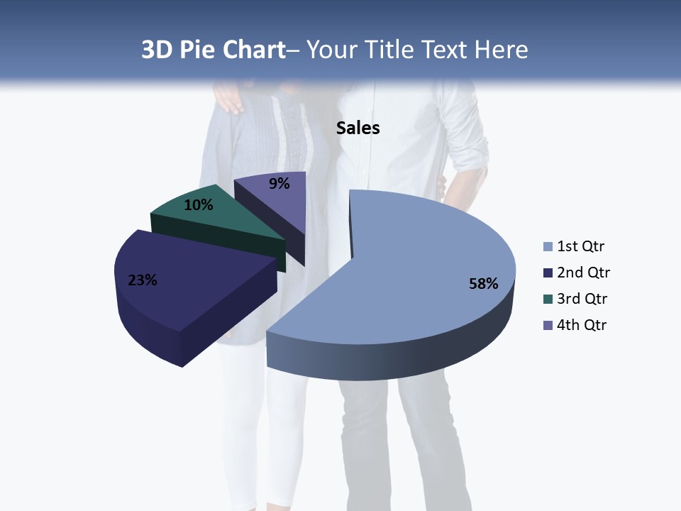 A Man And Woman Standing Next To Each Other PowerPoint Template