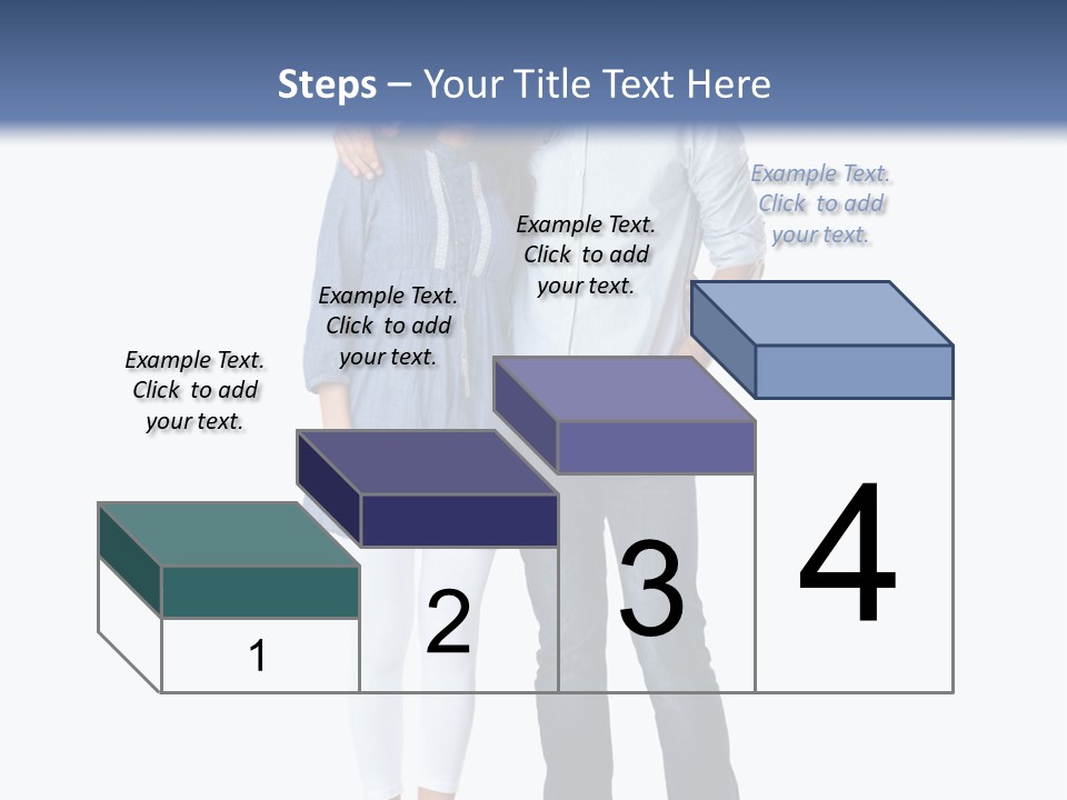 A Man And Woman Standing Next To Each Other PowerPoint Template