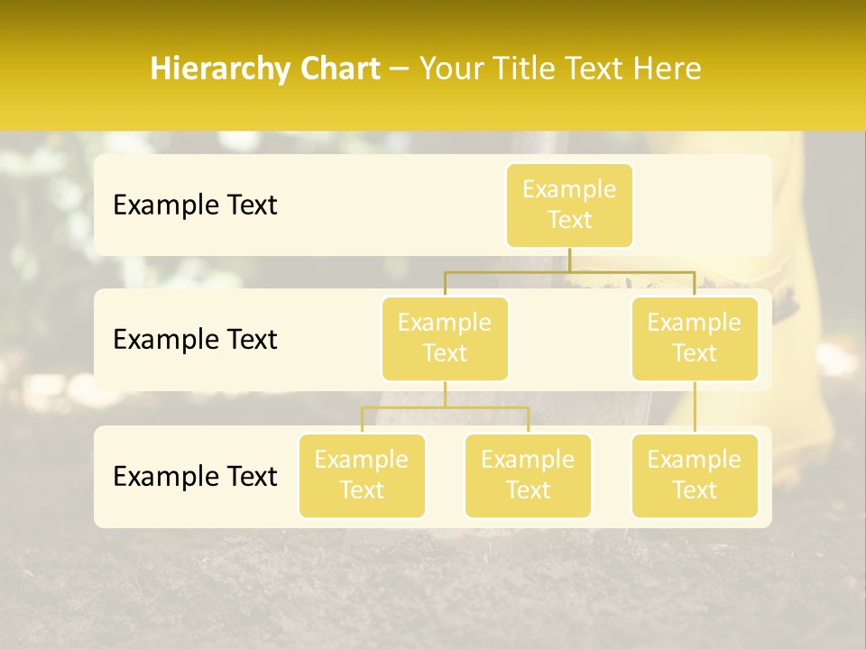 A Person In Yellow Rubber Boots Digging In The Dirt With A Shovel PowerPoint Template