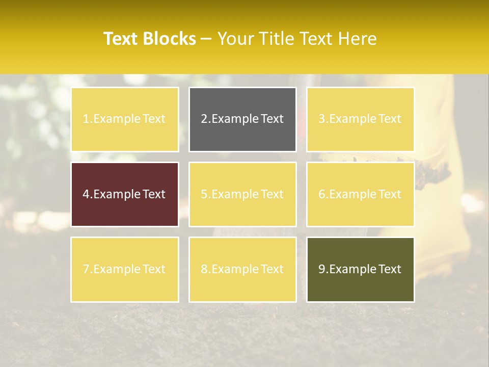 A Person In Yellow Rubber Boots Digging In The Dirt With A Shovel PowerPoint Template