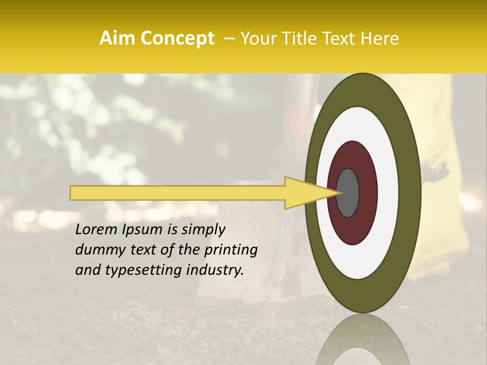 A Person In Yellow Rubber Boots Digging In The Dirt With A Shovel PowerPoint Template