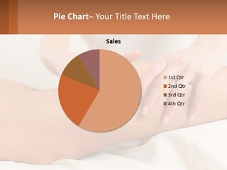 A Woman Getting A Massage On Her Back PowerPoint Template