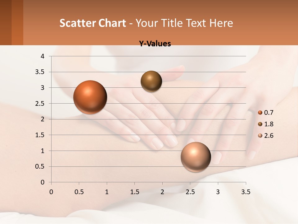 A Woman Getting A Massage On Her Back PowerPoint Template