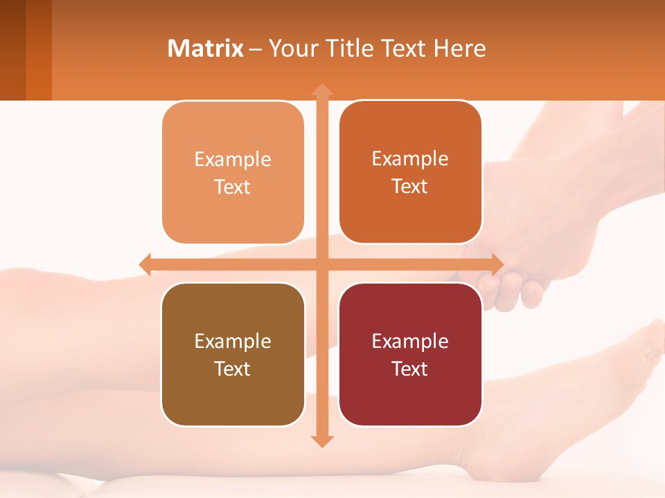 A Woman's Legs With A White Background PowerPoint Template