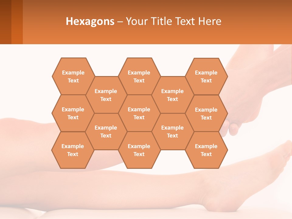 A Woman's Legs With A White Background PowerPoint Template