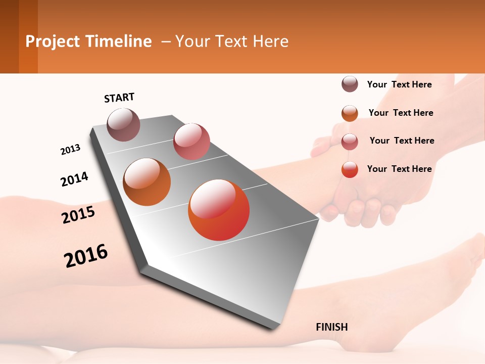 A Woman's Legs With A White Background PowerPoint Template