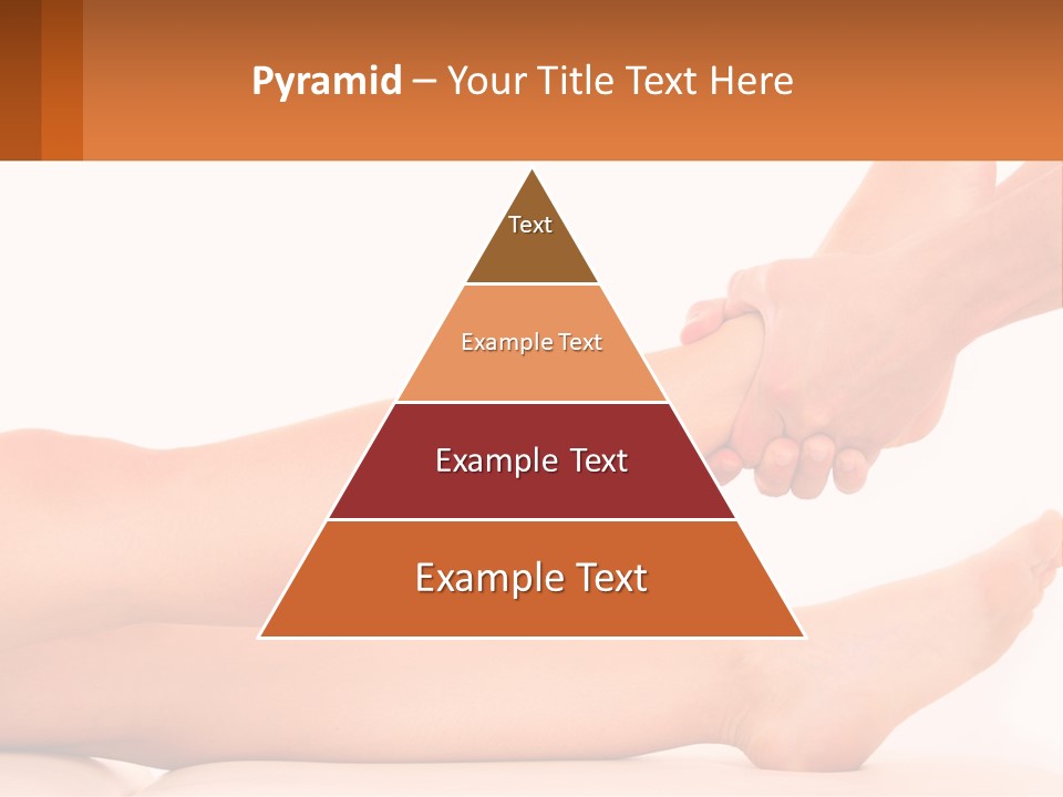 A Woman's Legs With A White Background PowerPoint Template