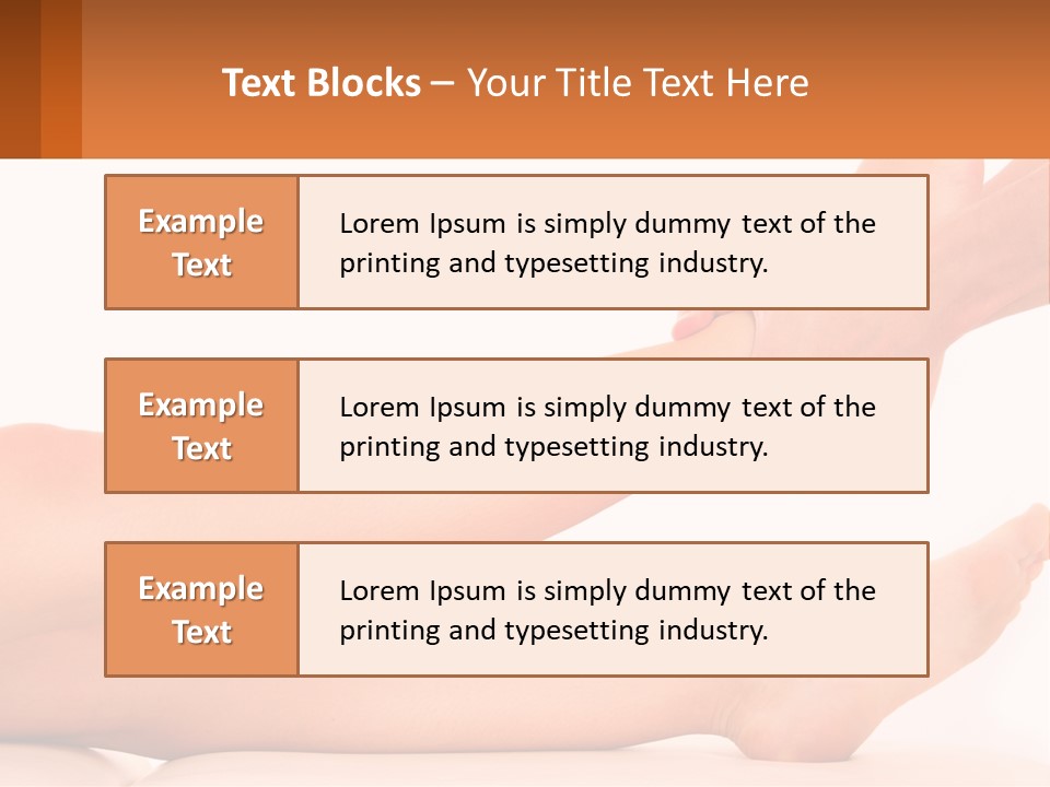 A Woman's Legs With A White Background PowerPoint Template