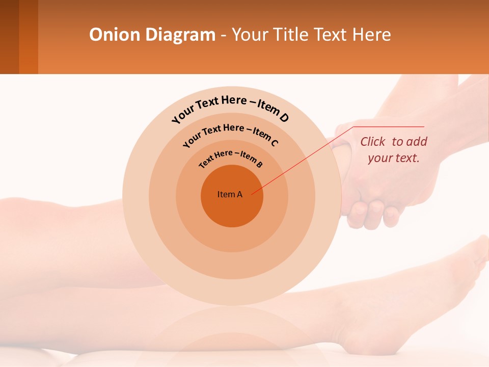 A Woman's Legs With A White Background PowerPoint Template