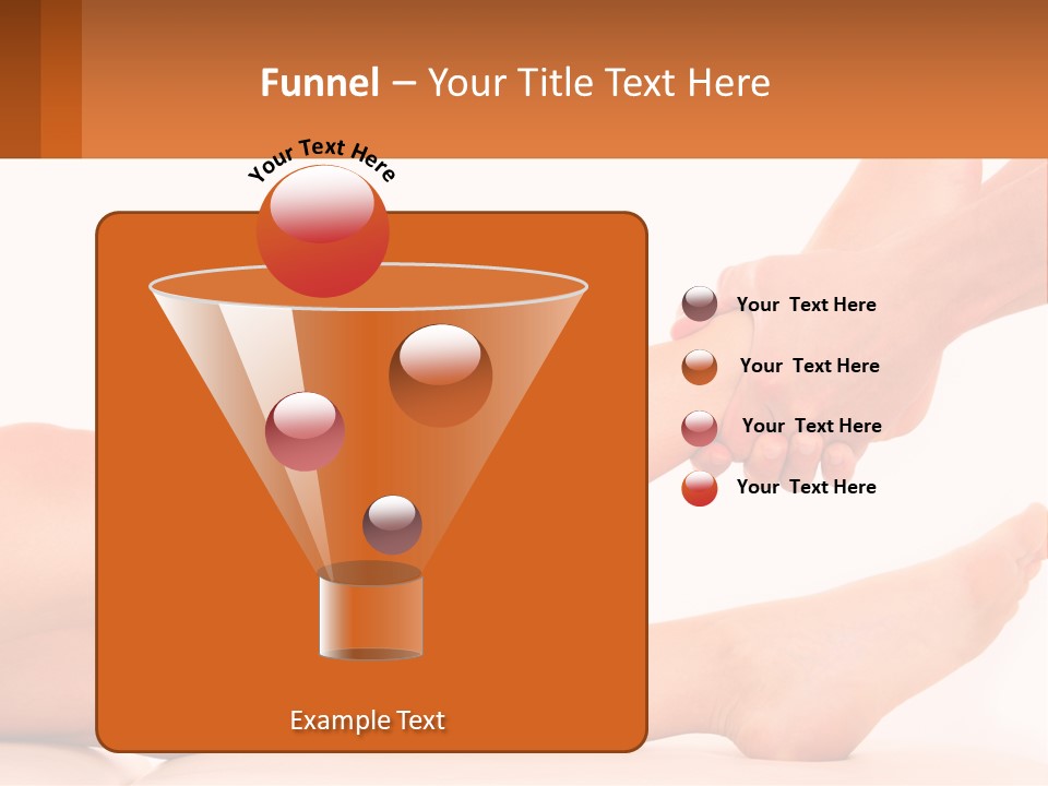 A Woman's Legs With A White Background PowerPoint Template