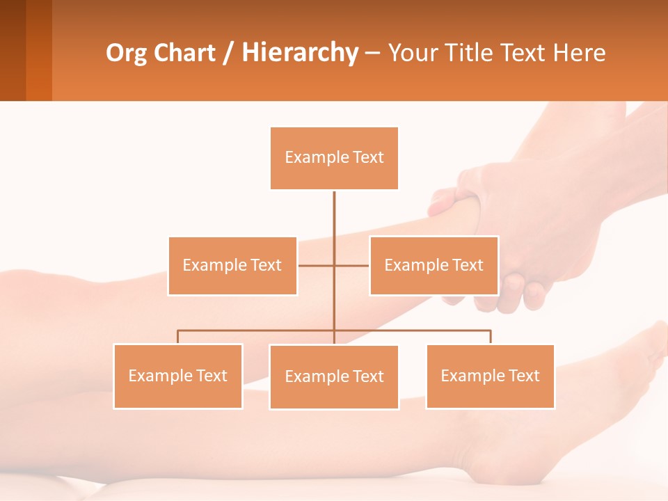 A Woman's Legs With A White Background PowerPoint Template