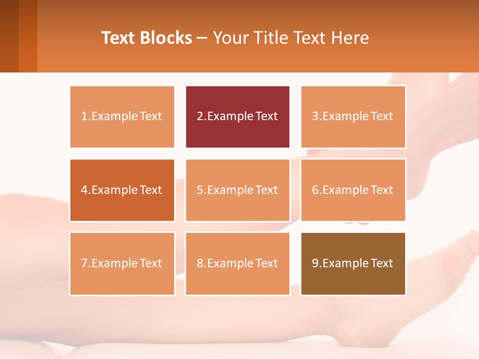 A Woman's Legs With A White Background PowerPoint Template