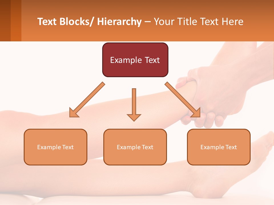 A Woman's Legs With A White Background PowerPoint Template