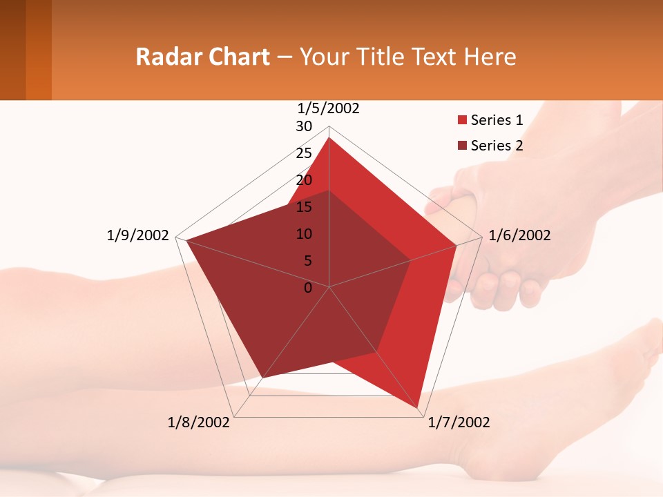A Woman's Legs With A White Background PowerPoint Template