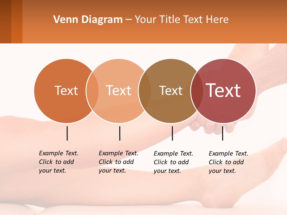 A Woman's Legs With A White Background PowerPoint Template