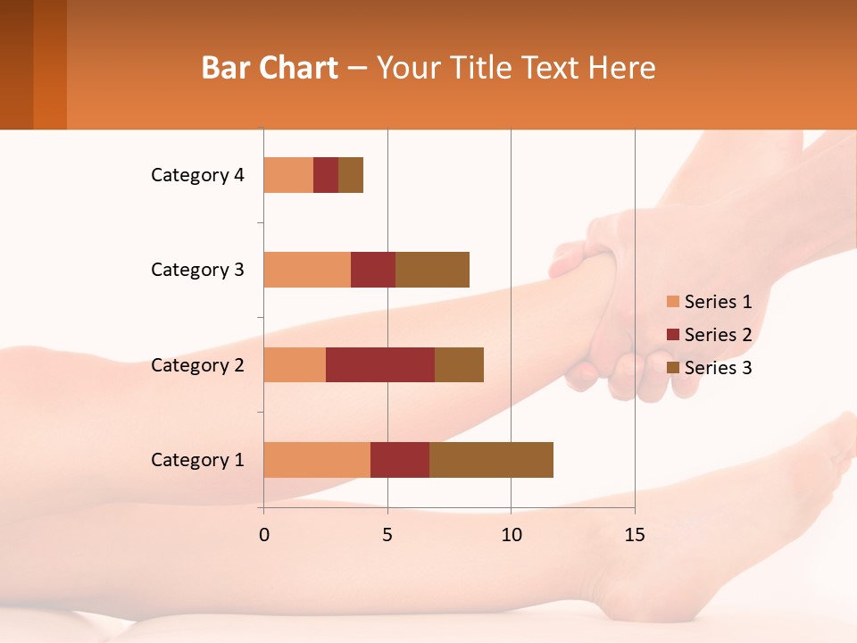 A Woman's Legs With A White Background PowerPoint Template