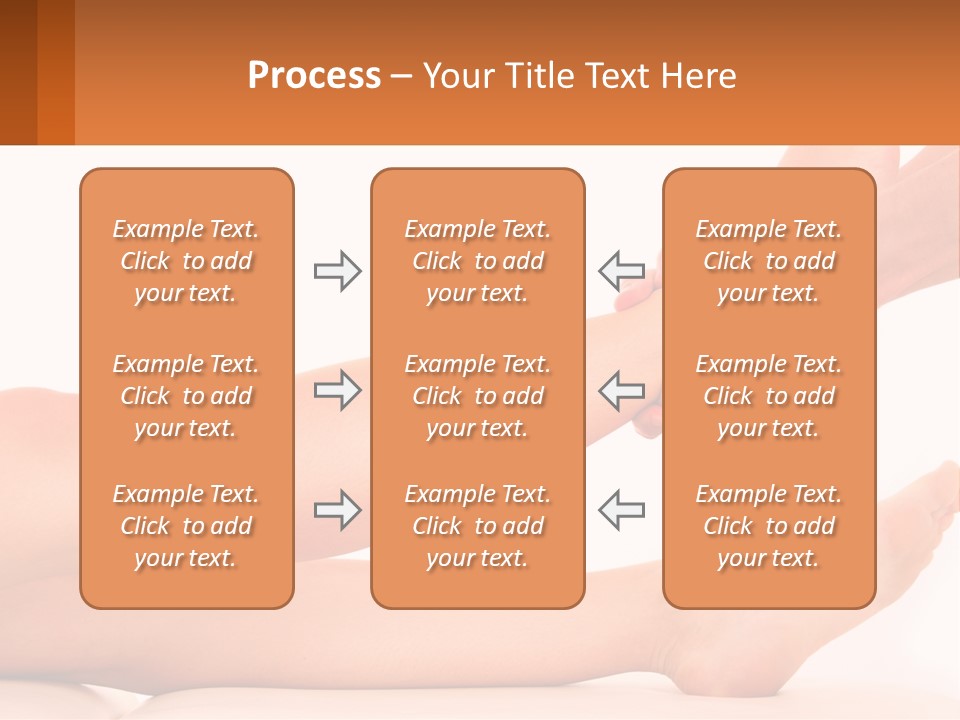 A Woman's Legs With A White Background PowerPoint Template