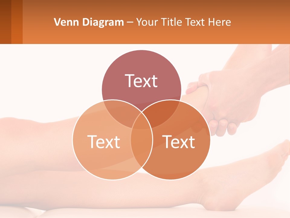 A Woman's Legs With A White Background PowerPoint Template