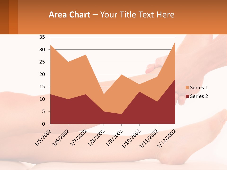 A Woman's Legs With A White Background PowerPoint Template