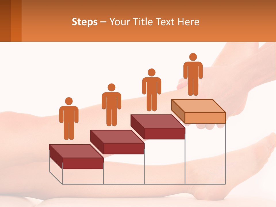 A Woman's Legs With A White Background PowerPoint Template