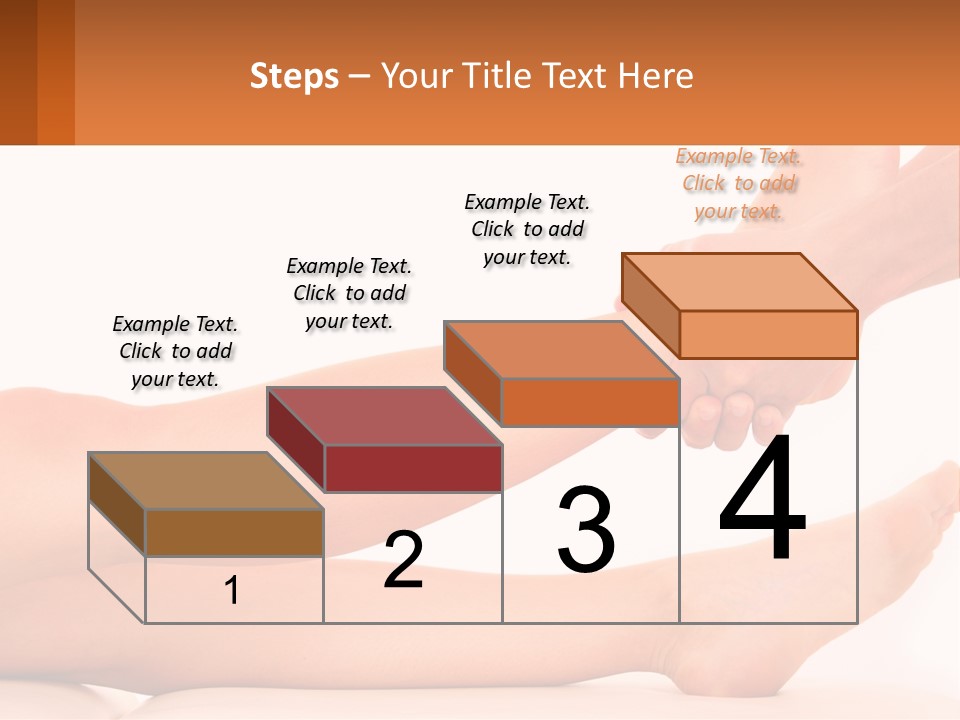 A Woman's Legs With A White Background PowerPoint Template