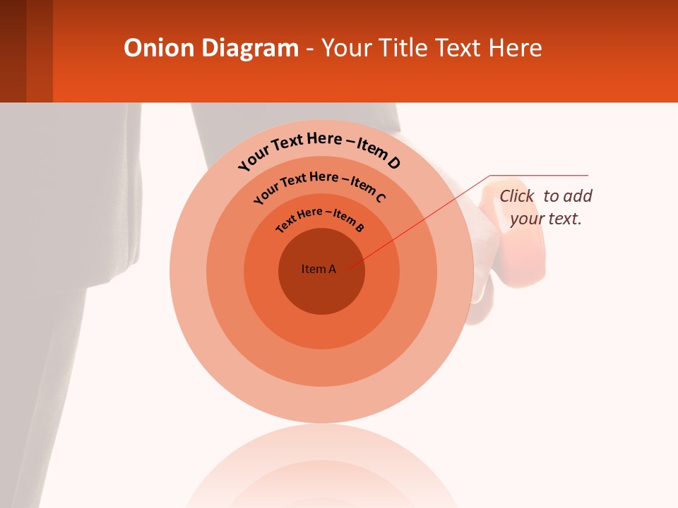 A Person Holding A Pair Of Orange Dumbs PowerPoint Template