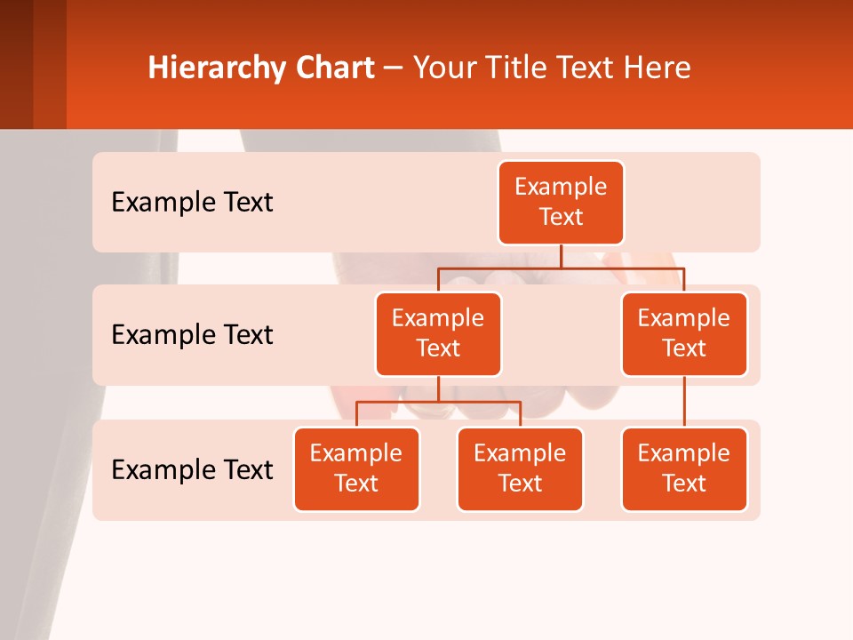 A Person Holding A Pair Of Orange Dumbs PowerPoint Template