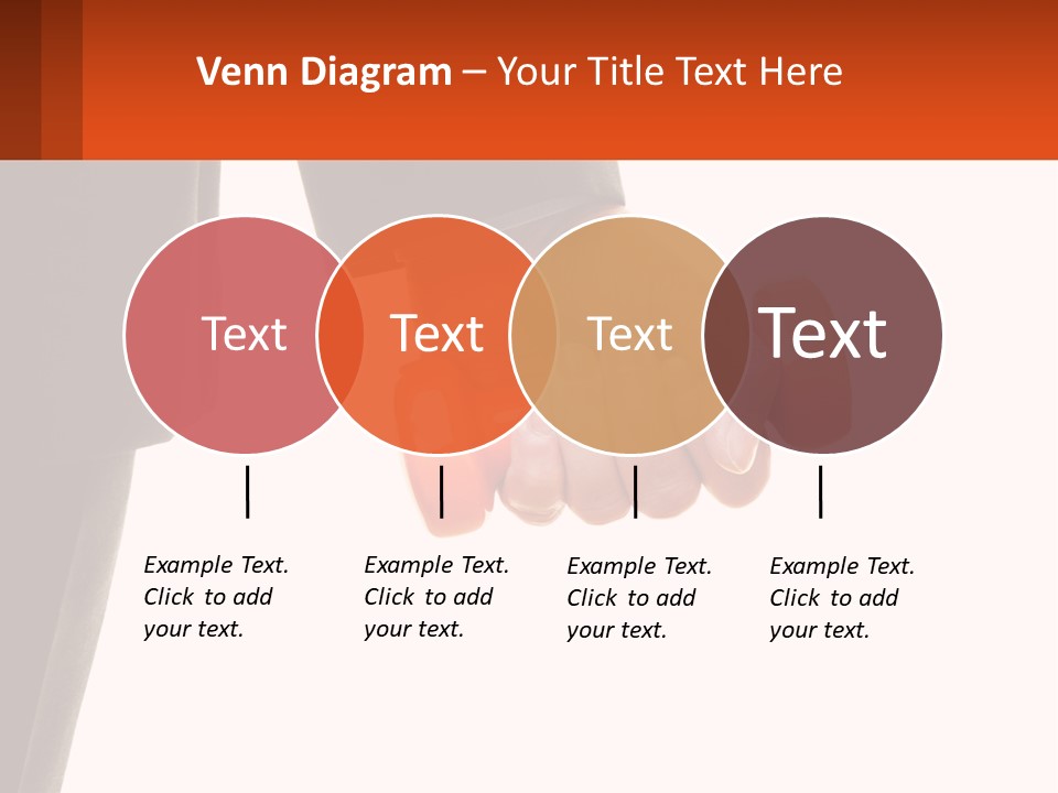 A Person Holding A Pair Of Orange Dumbs PowerPoint Template