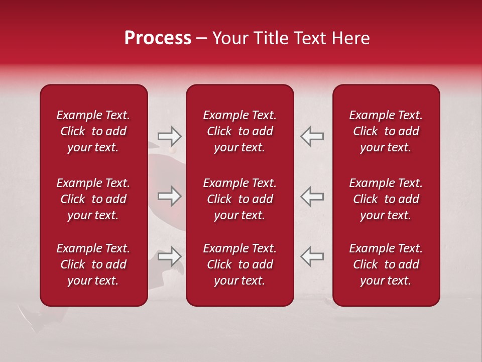 A Man Dressed As Santa Claus Running Away From A Little Boy PowerPoint Template
