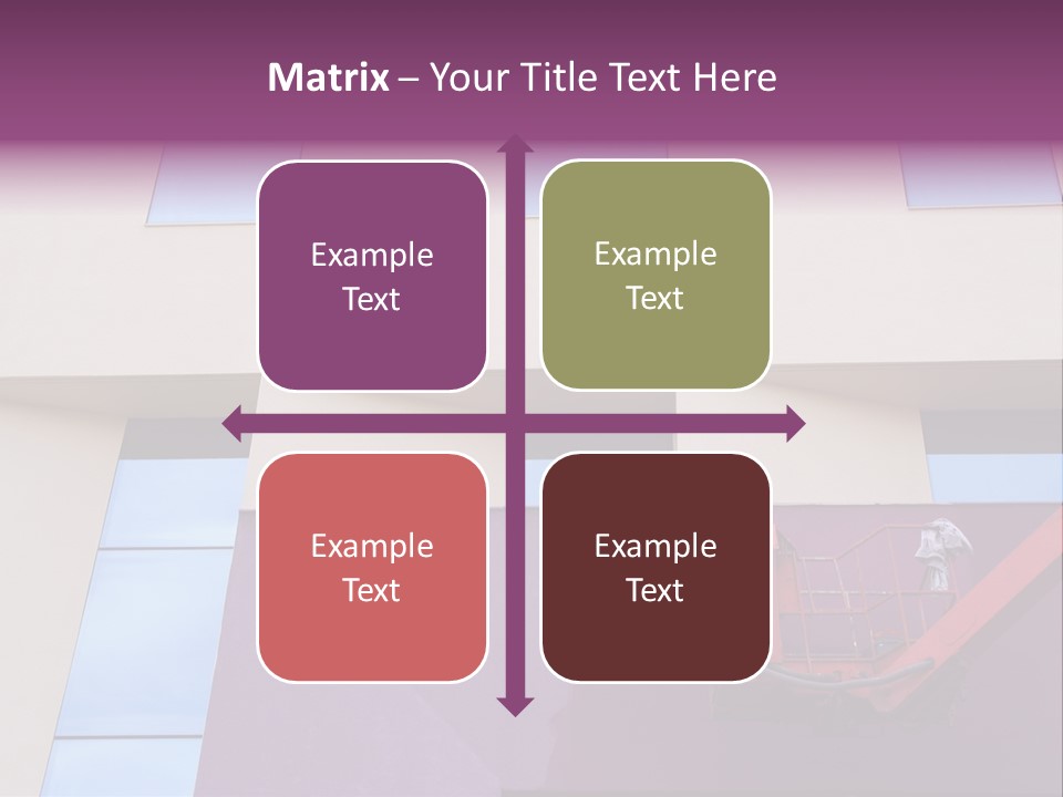 A Man Is Painting The Side Of A Building PowerPoint Template