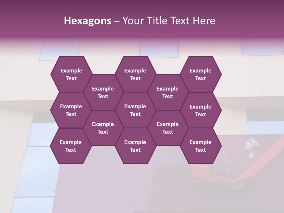 A Man Is Painting The Side Of A Building PowerPoint Template