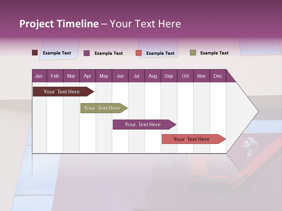 A Man Is Painting The Side Of A Building PowerPoint Template