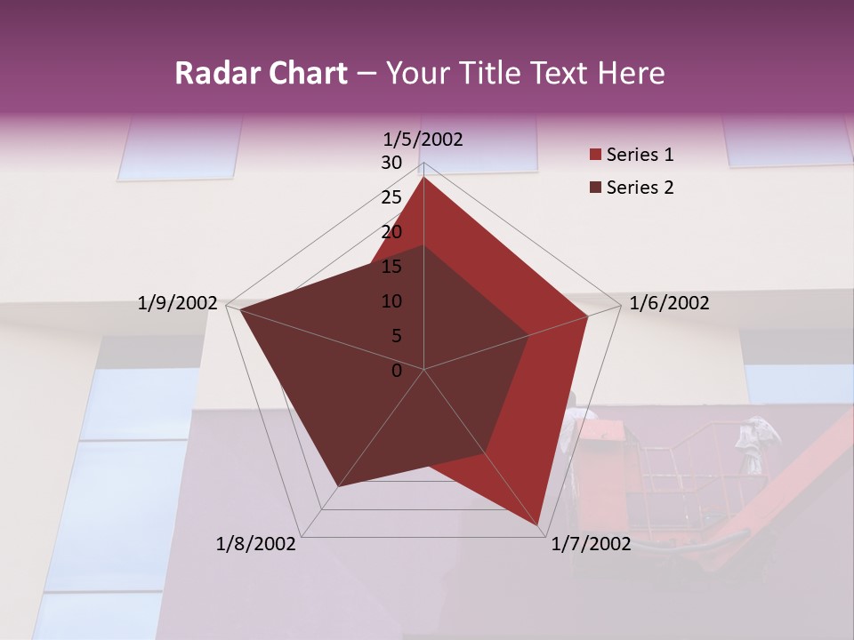 A Man Is Painting The Side Of A Building PowerPoint Template