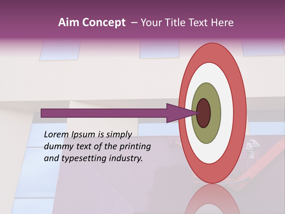 A Man Is Painting The Side Of A Building PowerPoint Template