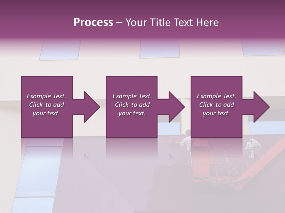 A Man Is Painting The Side Of A Building PowerPoint Template